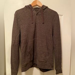 Banana Republic brown Eco Hoodie, waffle knit, very comfy!